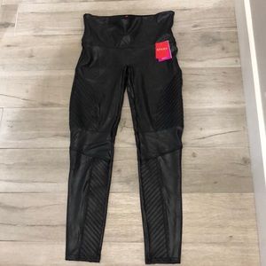 BRAND NEW SPANX MOTO Leggings.